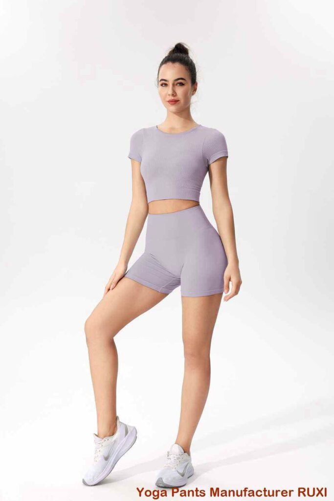 מכנסי אופניים ורודים RUXI