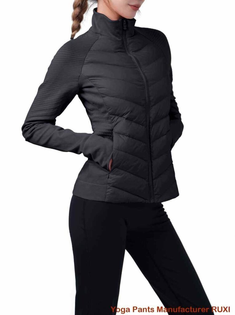 מכנסי קפרי יוגה עם כיסים RUXI